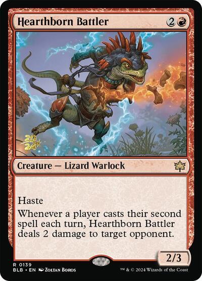 Hearthborn Battler [Bloomburrow Prerelease Promos] | The CG Realm