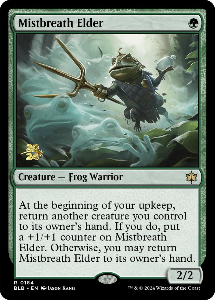 Mistbreath Elder [Bloomburrow Prerelease Promos] | The CG Realm