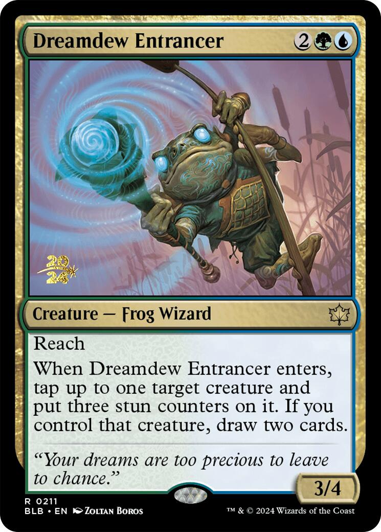 Dreamdew Entrancer [Bloomburrow Prerelease Promos] | The CG Realm