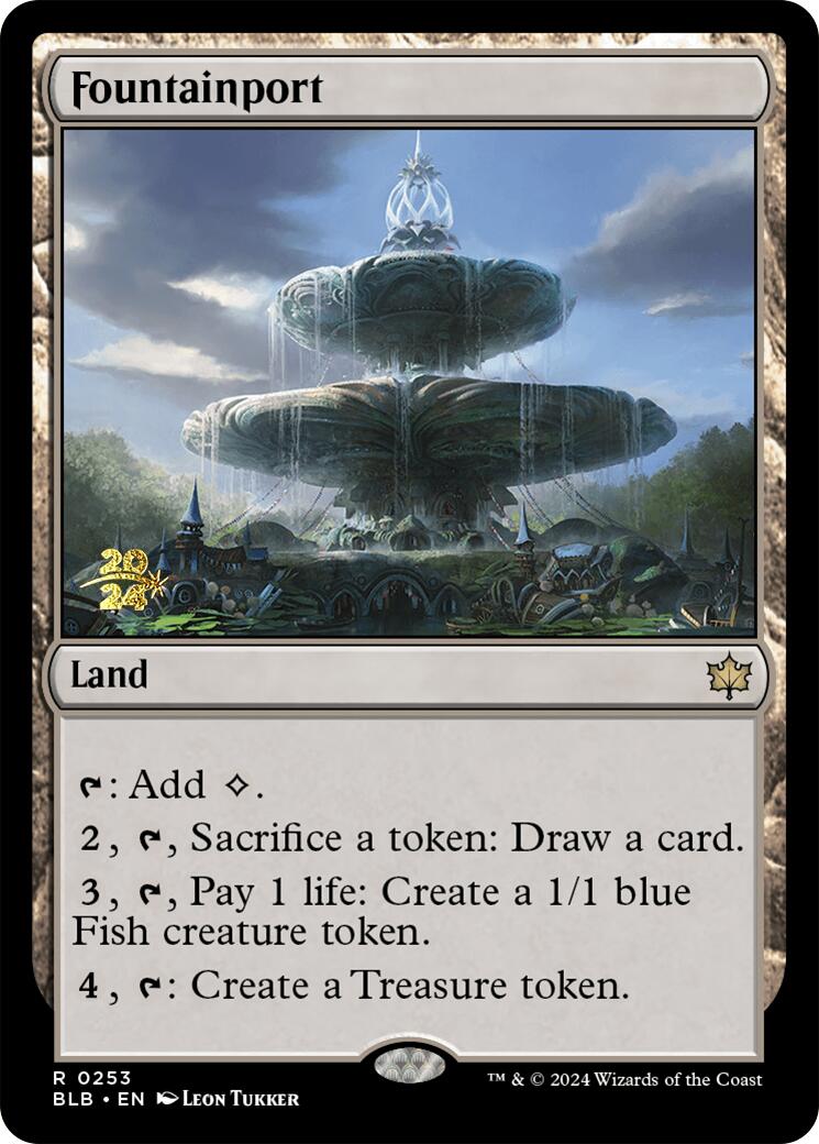 Fountainport [Bloomburrow Prerelease Promos] | The CG Realm