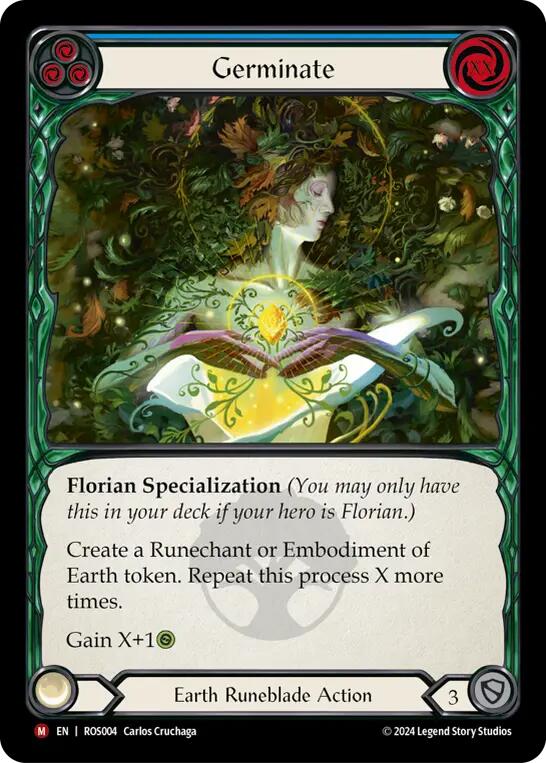 Germinate [ROS004] (Rosetta)  Rainbow Foil | The CG Realm