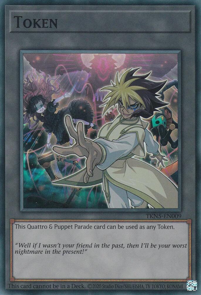 Token: Quattro & Puppet Parade [TKN5-EN009] Super Rare | The CG Realm