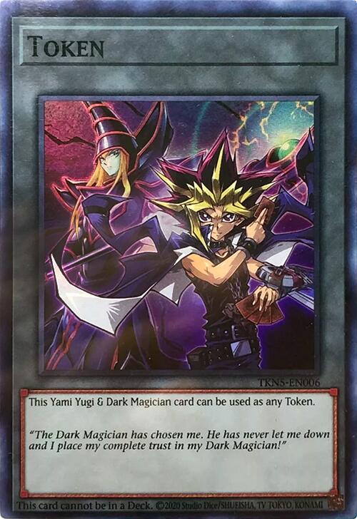 Token: Yami Yugi & Dark Magician [TKN5-EN006] Super Rare | The CG Realm