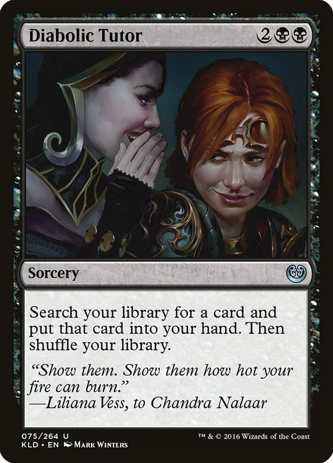 Diabolic Tutor [Kaladesh] | The CG Realm