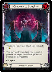 Condemn to Slaughter (Blue) [ROS129] (Rosetta)  Rainbow Foil | The CG Realm