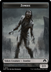 Servo // Zombie Double-Sided Token [Modern Horizons 3 Tokens] | The CG Realm