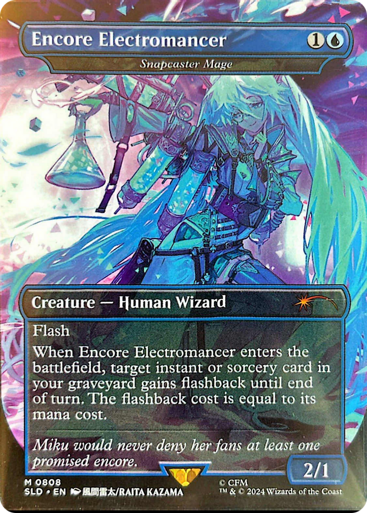 Encore Electromancer - Snapcaster Mage [Secret Lair Drop Series] | The CG Realm