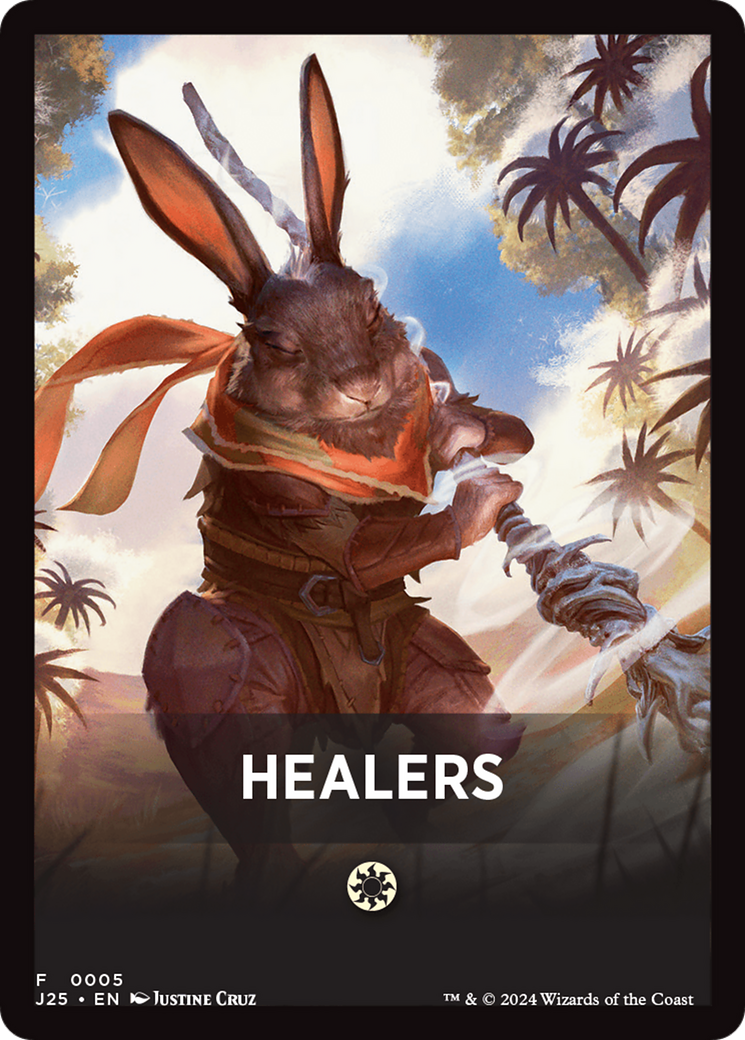 Healers Theme Card [Foundations Jumpstart Front Cards] | The CG Realm