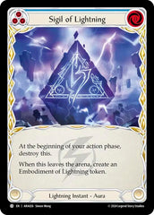 Sigil of Lightning [ARA026] (Rosetta Aurora Blitz Deck) | The CG Realm