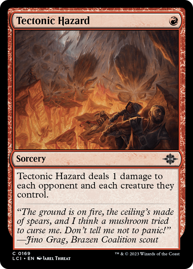 Tectonic Hazard [The Lost Caverns of Ixalan] | The CG Realm