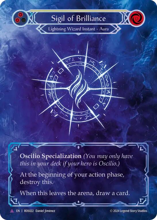 Sigil of Brilliance (Marvel) [ROS022] (Rosetta)  Cold Foil | The CG Realm