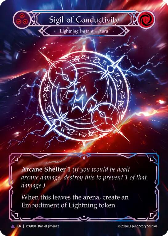 Sigil of Conductivity (Marvel) [ROS088] (Rosetta)  Cold Foil | The CG Realm