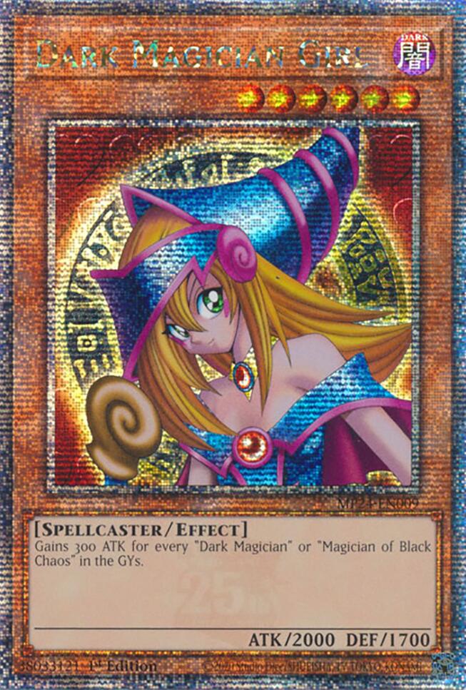 Dark Magician Girl [MP24-EN009] Quarter Century Secret Rare | The CG Realm