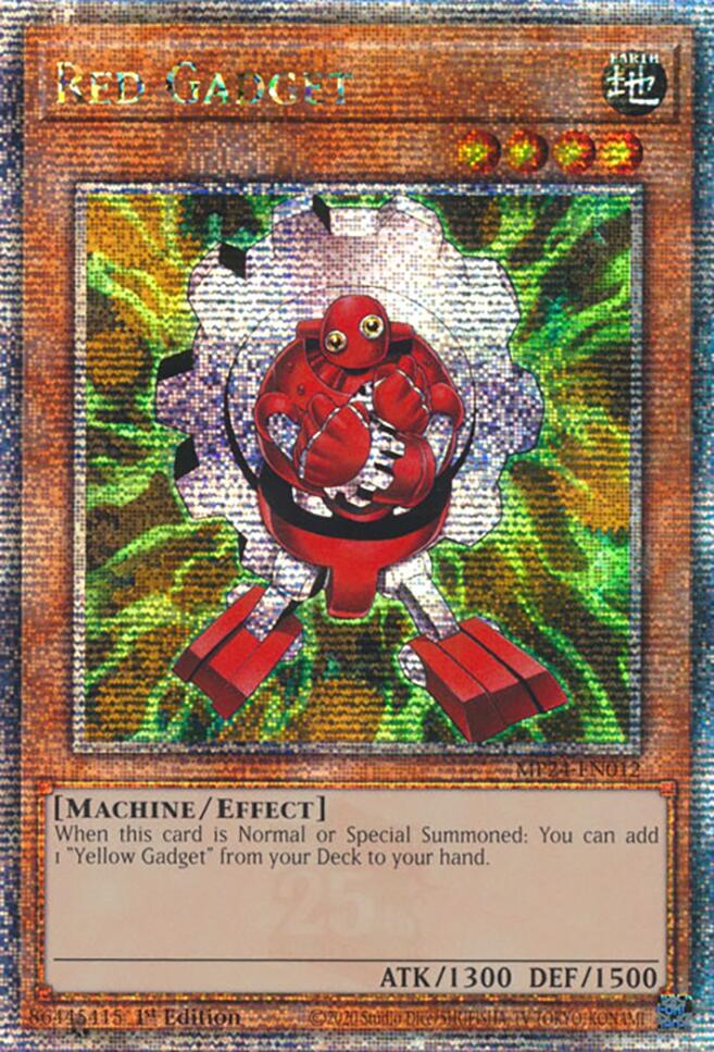 Red Gadget [MP24-EN012] Quarter Century Secret Rare | The CG Realm