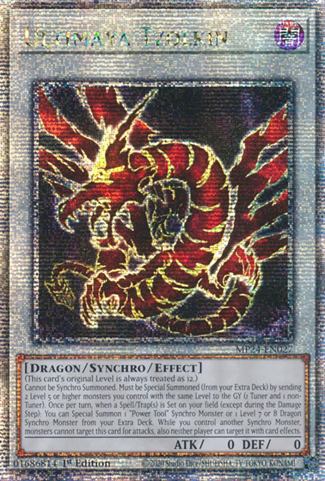 Ultimaya Tzolkin [MP24-EN027] Quarter Century Secret Rare | The CG Realm