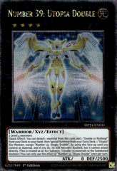 Number 39: Utopia Double [MP24-EN031] Quarter Century Secret Rare | The CG Realm