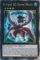 Number 32: Shark Drake [MP24-EN033] Quarter Century Secret Rare | The CG Realm