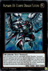 Number F0: Utopic Draco Future [MP24-EN037] Quarter Century Secret Rare | The CG Realm