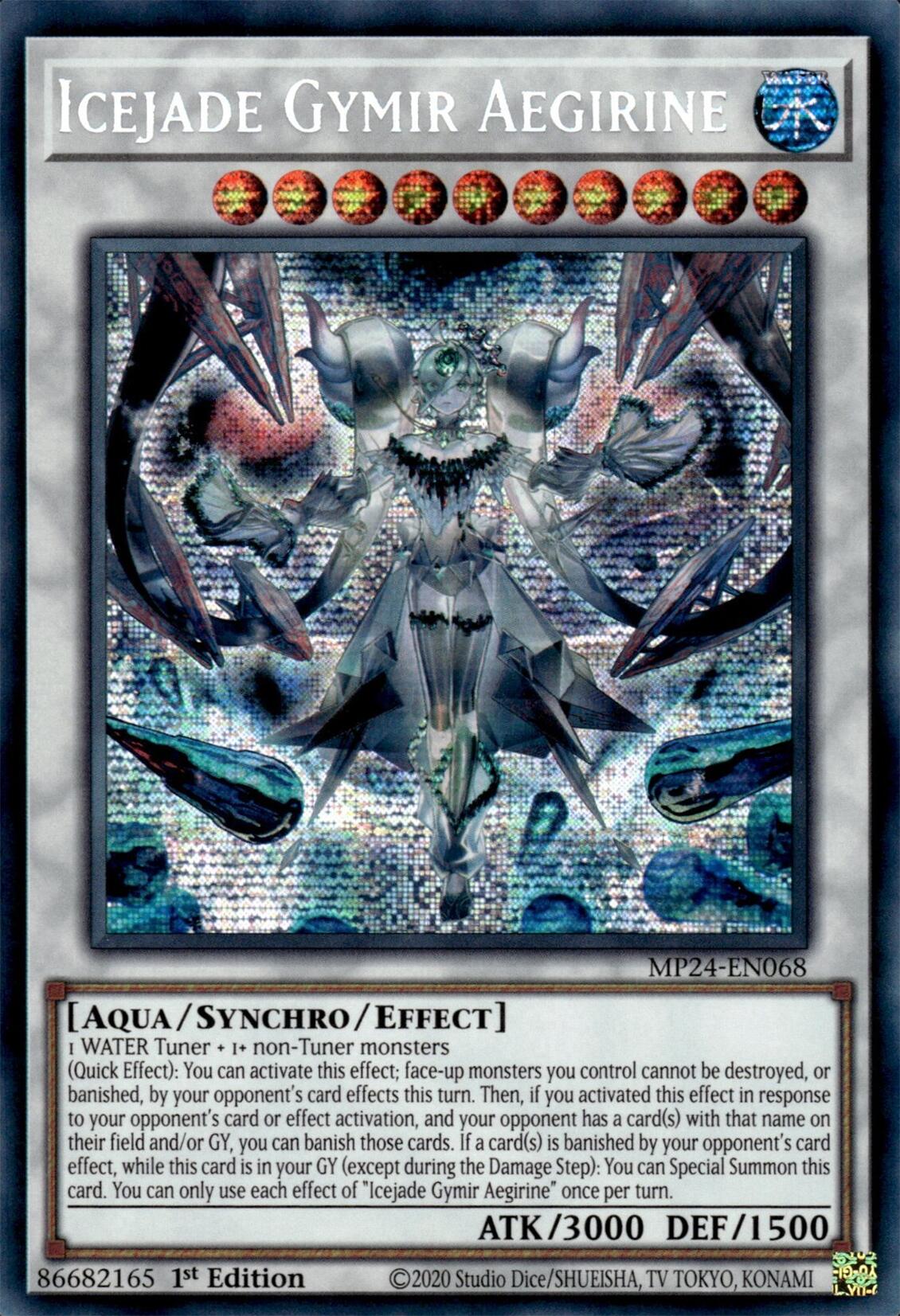 Icejade Gymir Aegirine [MP24-EN068] Prismatic Secret Rare | The CG Realm