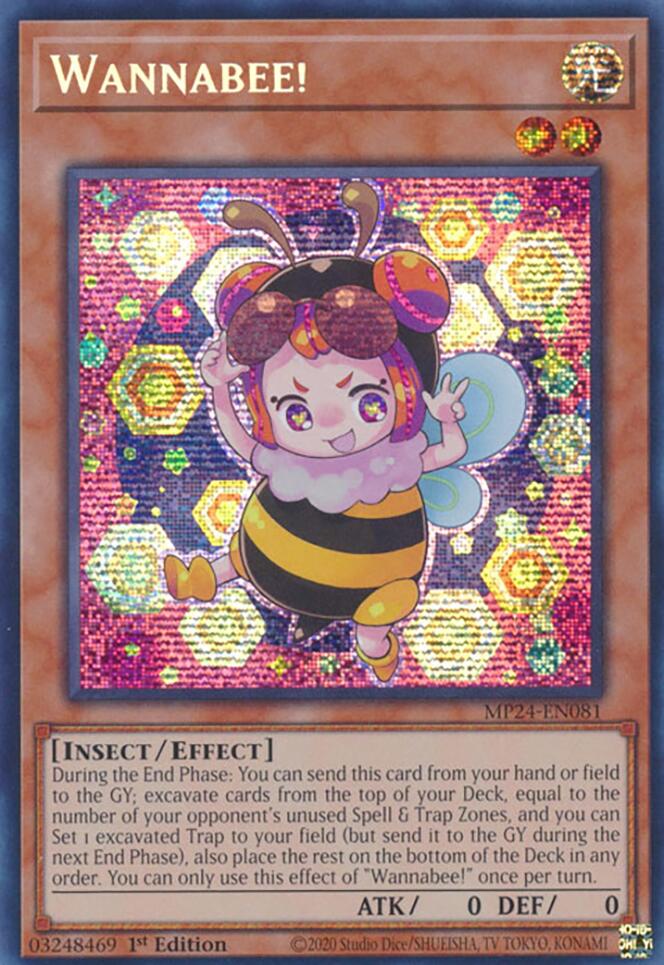 Wannabee! [MP24-EN081] Prismatic Secret Rare | The CG Realm