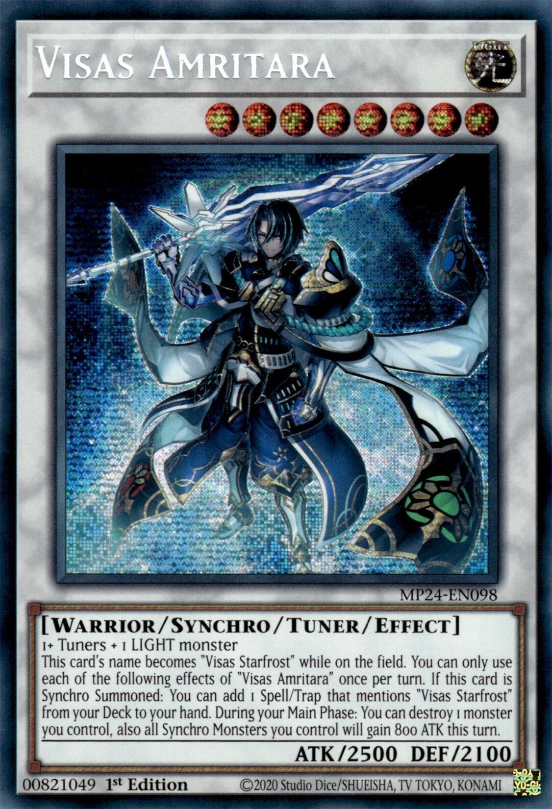 Visas Amritara [MP24-EN098] Prismatic Secret Rare | The CG Realm