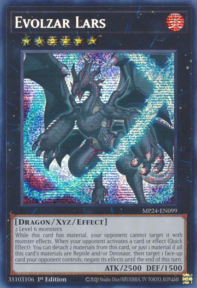 Evolzar Lars [MP24-EN099] Prismatic Secret Rare | The CG Realm