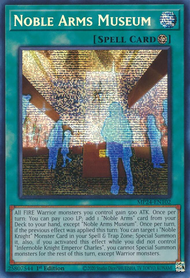 Noble Arms Museum [MP24-EN102] Prismatic Secret Rare | The CG Realm