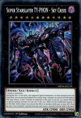 Super Starslayer TY-PHON - Sky Crisis [MP24-EN119] Prismatic Secret Rare | The CG Realm