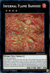 Infernal Flame Banshee [MP24-EN120] Prismatic Secret Rare | The CG Realm