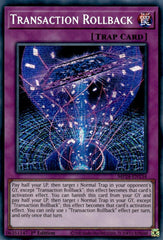 Transaction Rollback [MP24-EN134] Prismatic Secret Rare | The CG Realm