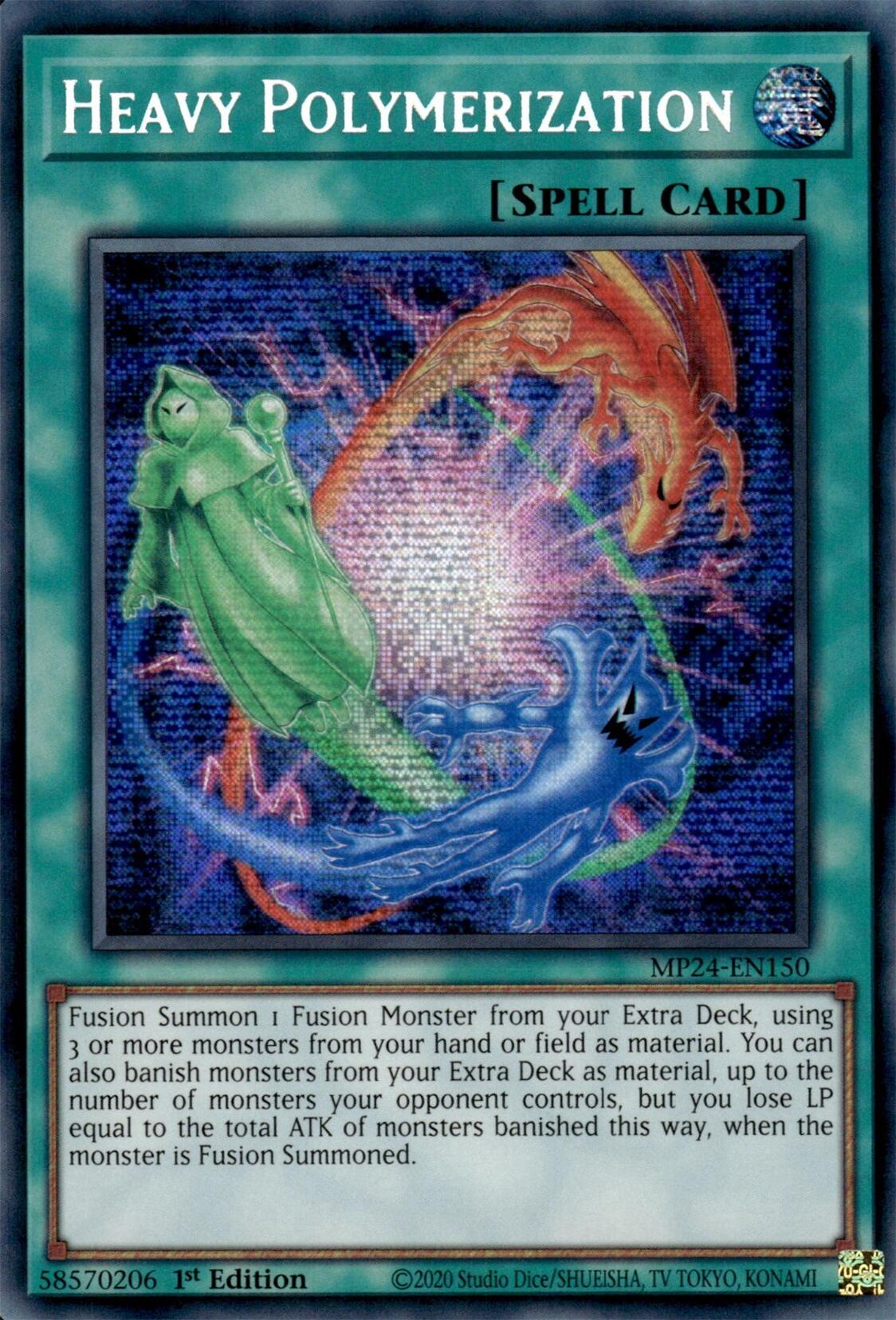 Heavy Polymerization [MP24-EN150] Prismatic Secret Rare | The CG Realm