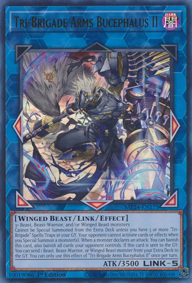 Tri-Brigade Arms Bucephalus II [MP24-EN175] Ultra Rare | The CG Realm