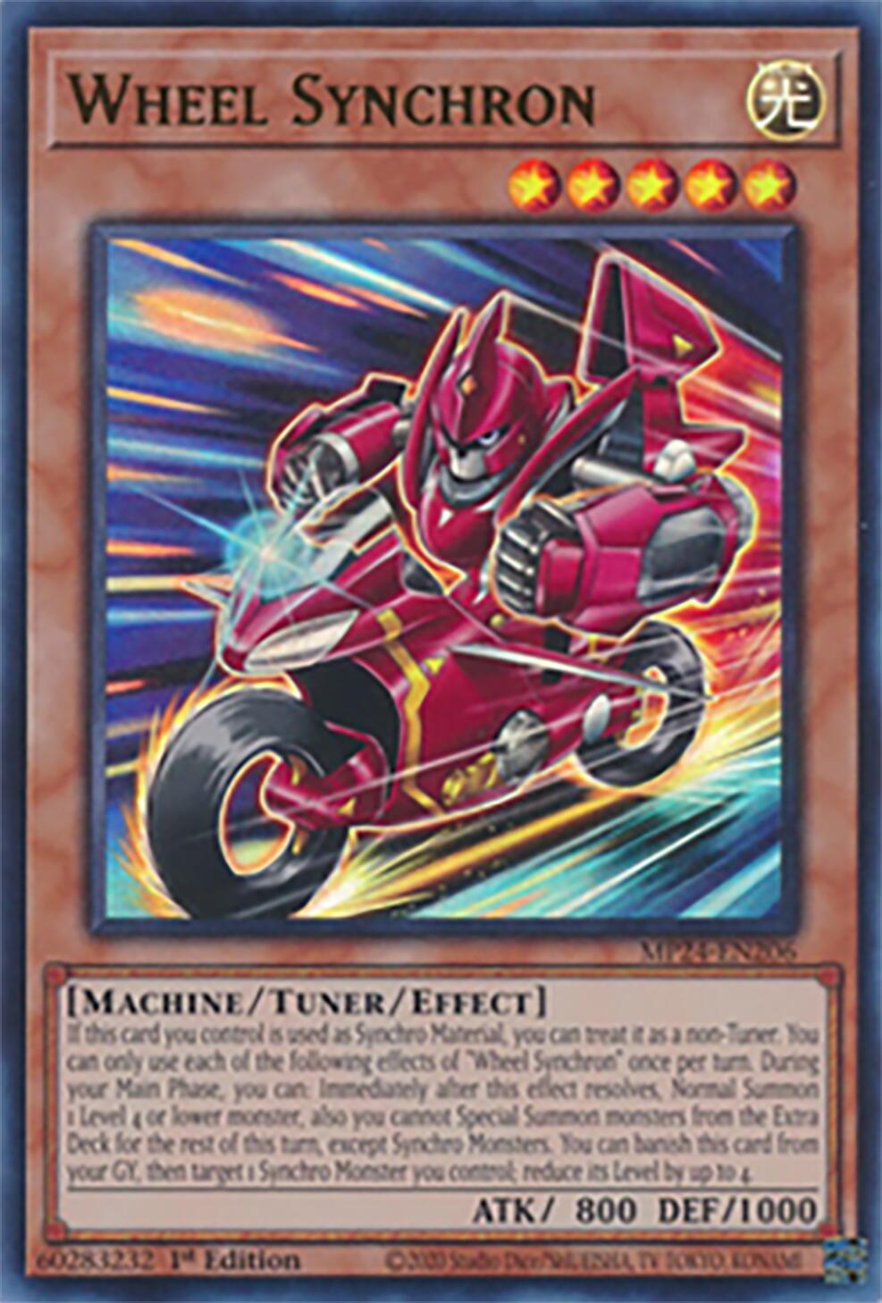 Wheel Synchron [MP24-EN206] Ultra Rare | The CG Realm