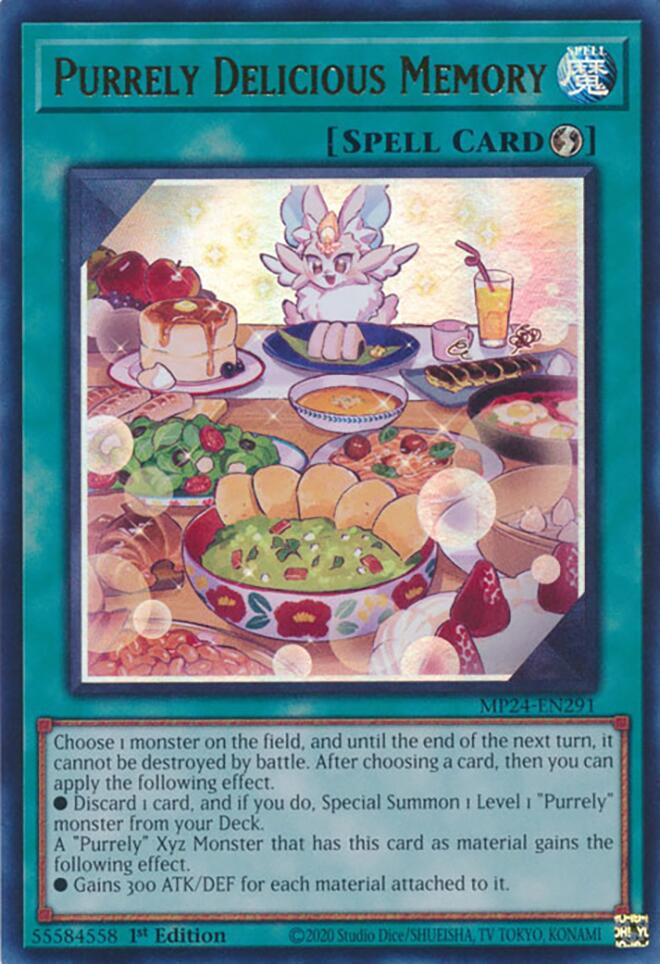 Purrely Delicious Memory [MP24-EN291] Ultra Rare | The CG Realm