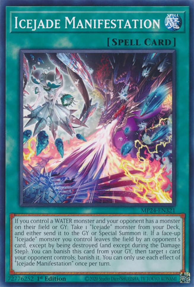 Icejade Manifestation [MP24-EN321] Common | The CG Realm