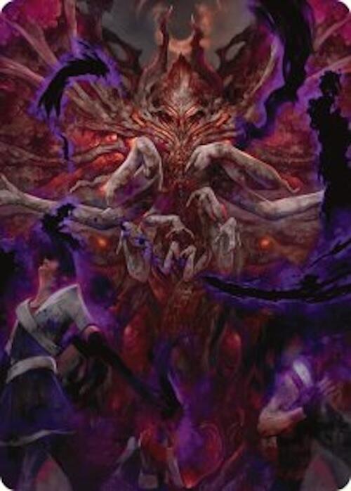 Damnation Art Card [Duskmourn: House of Horror Art Series] | The CG Realm