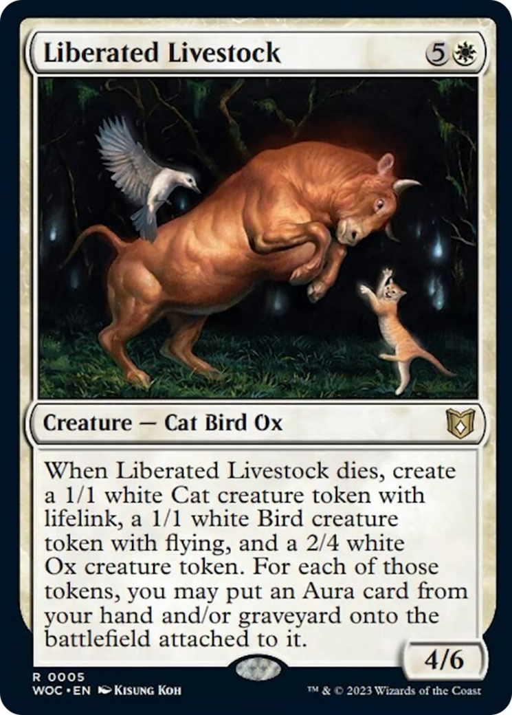 Liberated Livestock [Wilds of Eldraine Commander] | The CG Realm