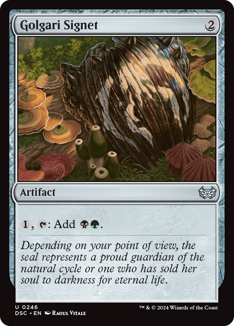 Golgari Signet [Duskmourn: House of Horror Commander] | The CG Realm