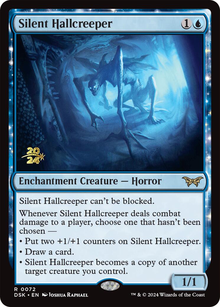 Silent Hallcreeper [Duskmourn: House of Horror Prerelease Promos] | The CG Realm