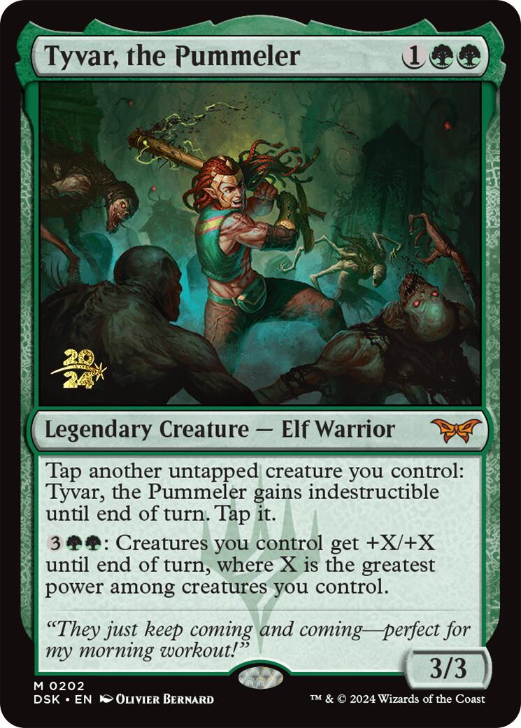 Tyvar, the Pummeler [Duskmourn: House of Horror Prerelease Promos] | The CG Realm