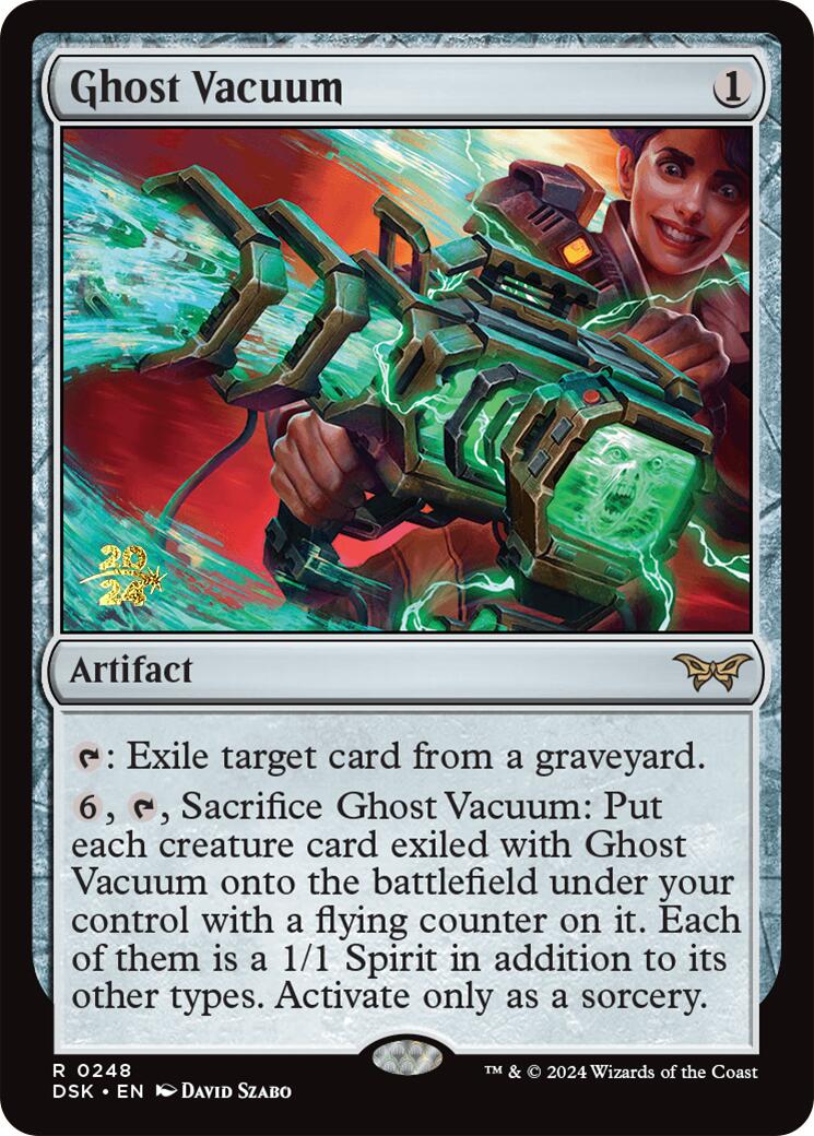 Ghost Vacuum [Duskmourn: House of Horror Prerelease Promos] | The CG Realm