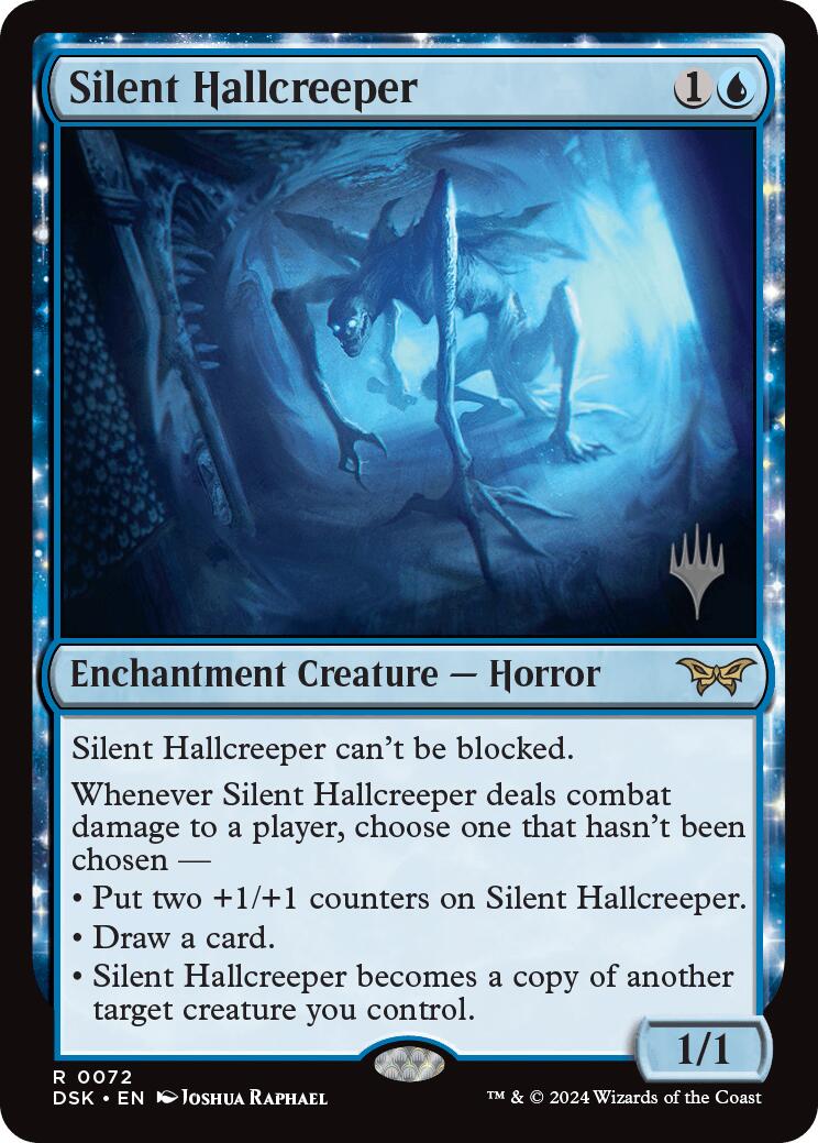 Silent Hallcreeper [Duskmourn: House of Horror Promos] | The CG Realm