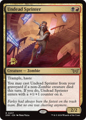 Undead Sprinter [Duskmourn: House of Horror Prerelease Promos] | The CG Realm