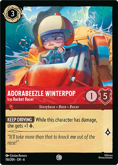 Adorabeezle Winterpop - Ice Rocket Racer (116/204) [Azurite Sea] | The CG Realm