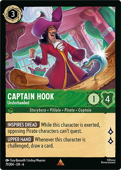 Captain Hook - Underhanded (71/204) [Azurite Sea] | The CG Realm