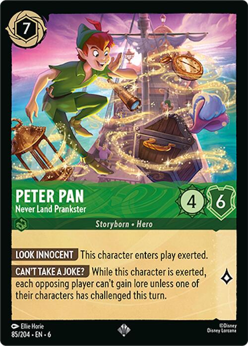 Peter Pan - Never Land Prankster (85/204) [Azurite Sea] | The CG Realm