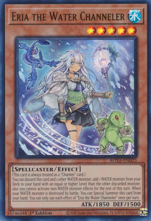 Eria the Water Channeler [ROTA-EN023] Ultra Rare | The CG Realm