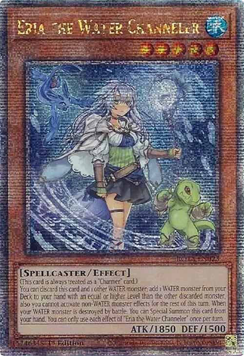 Eria the Water Channeler (Quarter Century Secret Rare) [ROTA-EN023] Quarter Century Secret Rare | The CG Realm