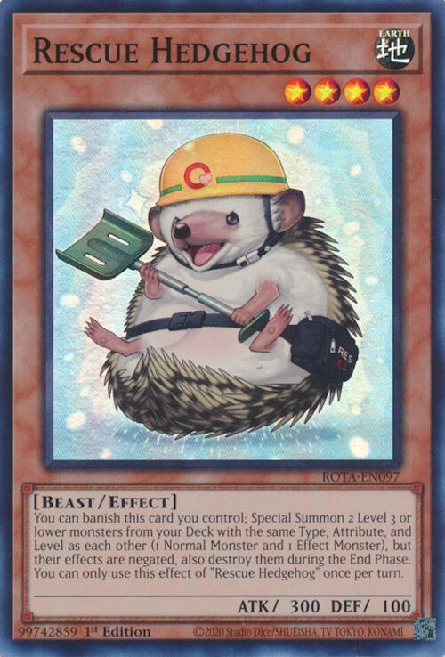 Rescue Hedgehog [ROTA-EN097] Super Rare | The CG Realm