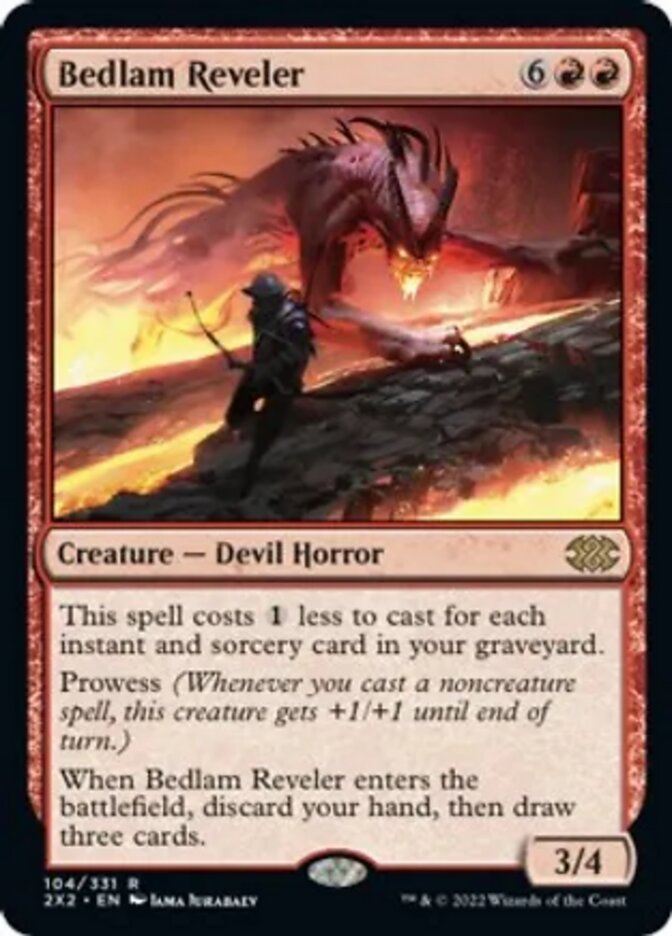 Bedlam Reveler [Double Masters 2022] | The CG Realm